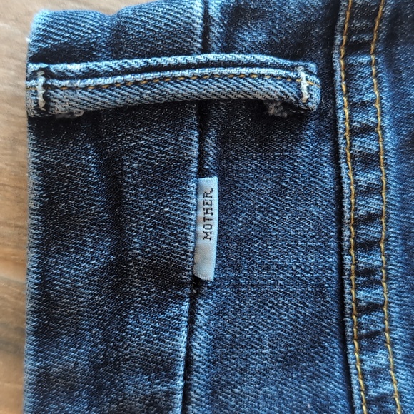 EUC MOTHER The High-Waisted Looker Denim Skinny Jeans, Pants Size 28 / 6 - Picture 10 of 13